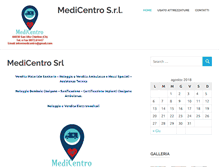 Tablet Screenshot of medicentrosrl.com